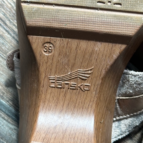 Dansko size 39. Beige marble - Picture 2 of 4